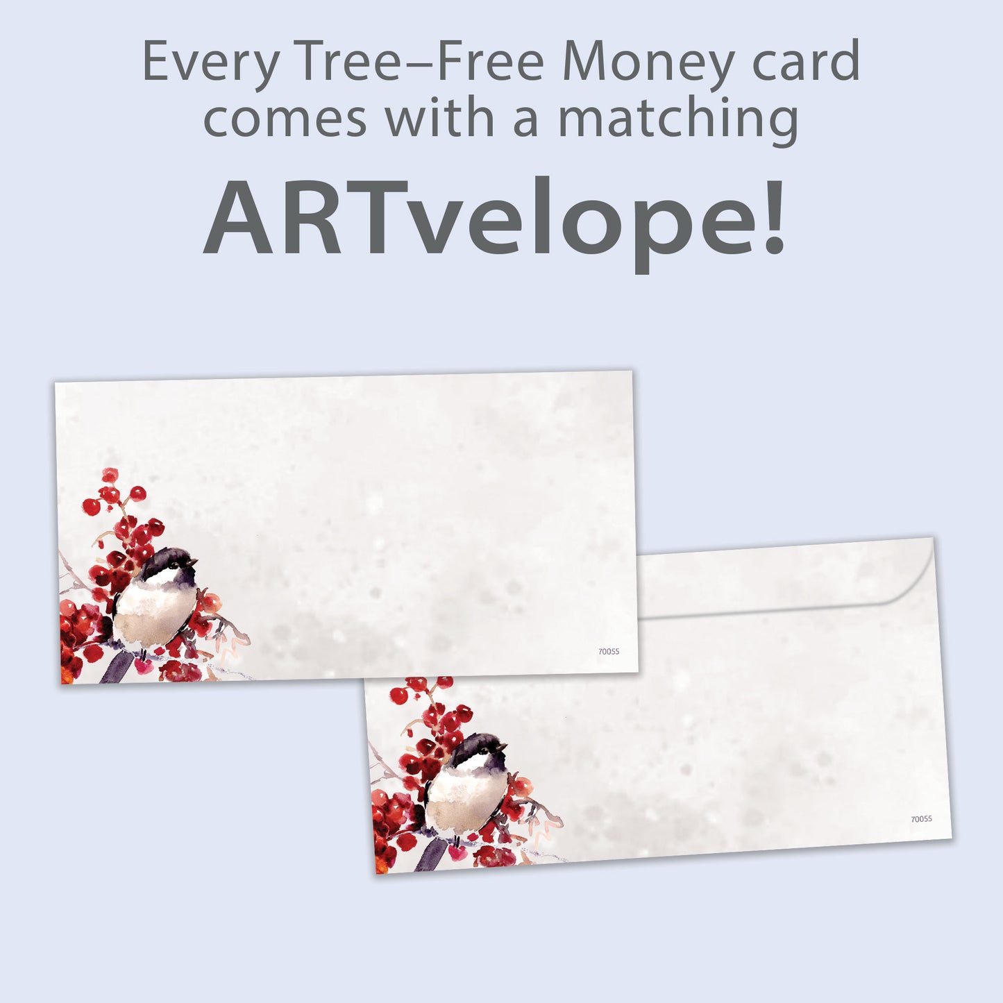Peace in the World Holiday Money Holder Card