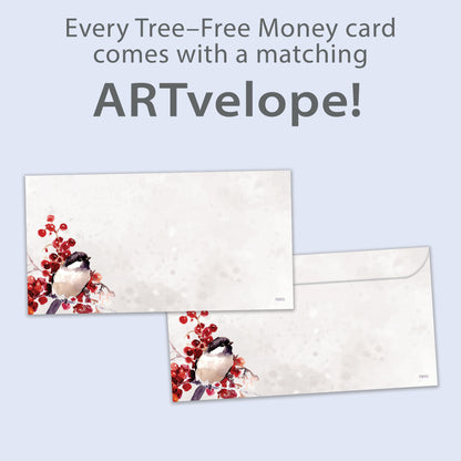 Peace in the World Holiday Money Holder Card