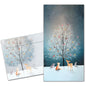 Bird Tree Holiday Money Holder Card
