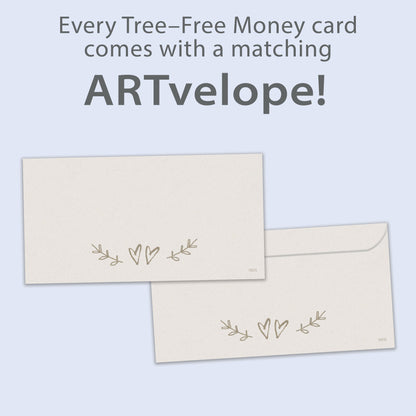 Happily After Today Wedding Money Holder Card