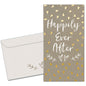 Happily After Today Wedding Money Holder Card