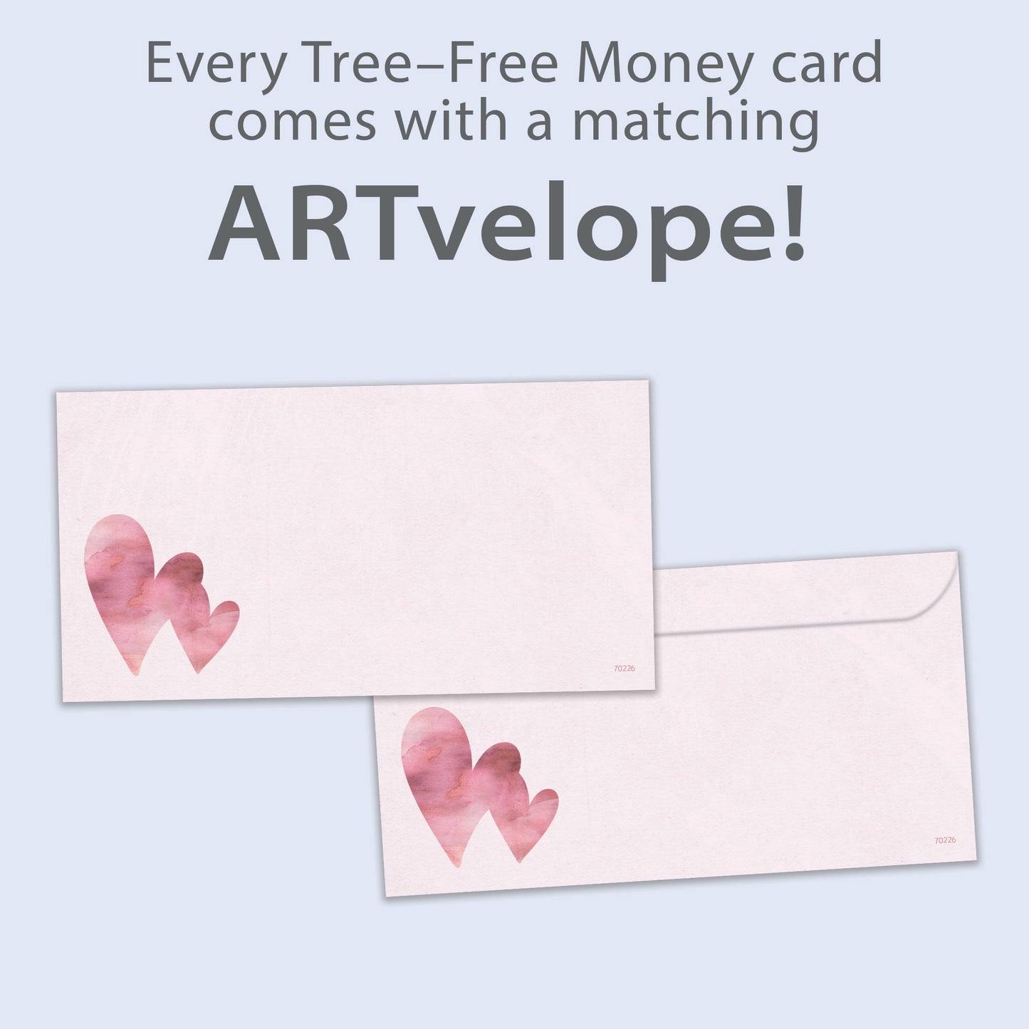 Two Hearts Wedding Money Holder Card