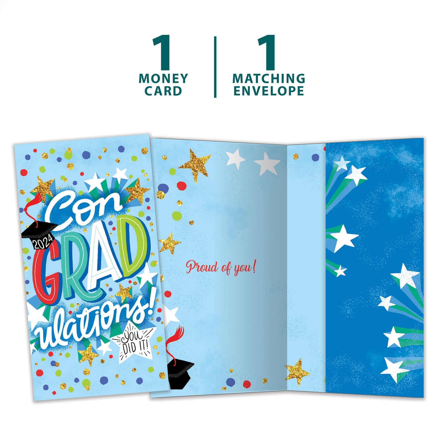 Proud Of You Graduation Money Holder Card