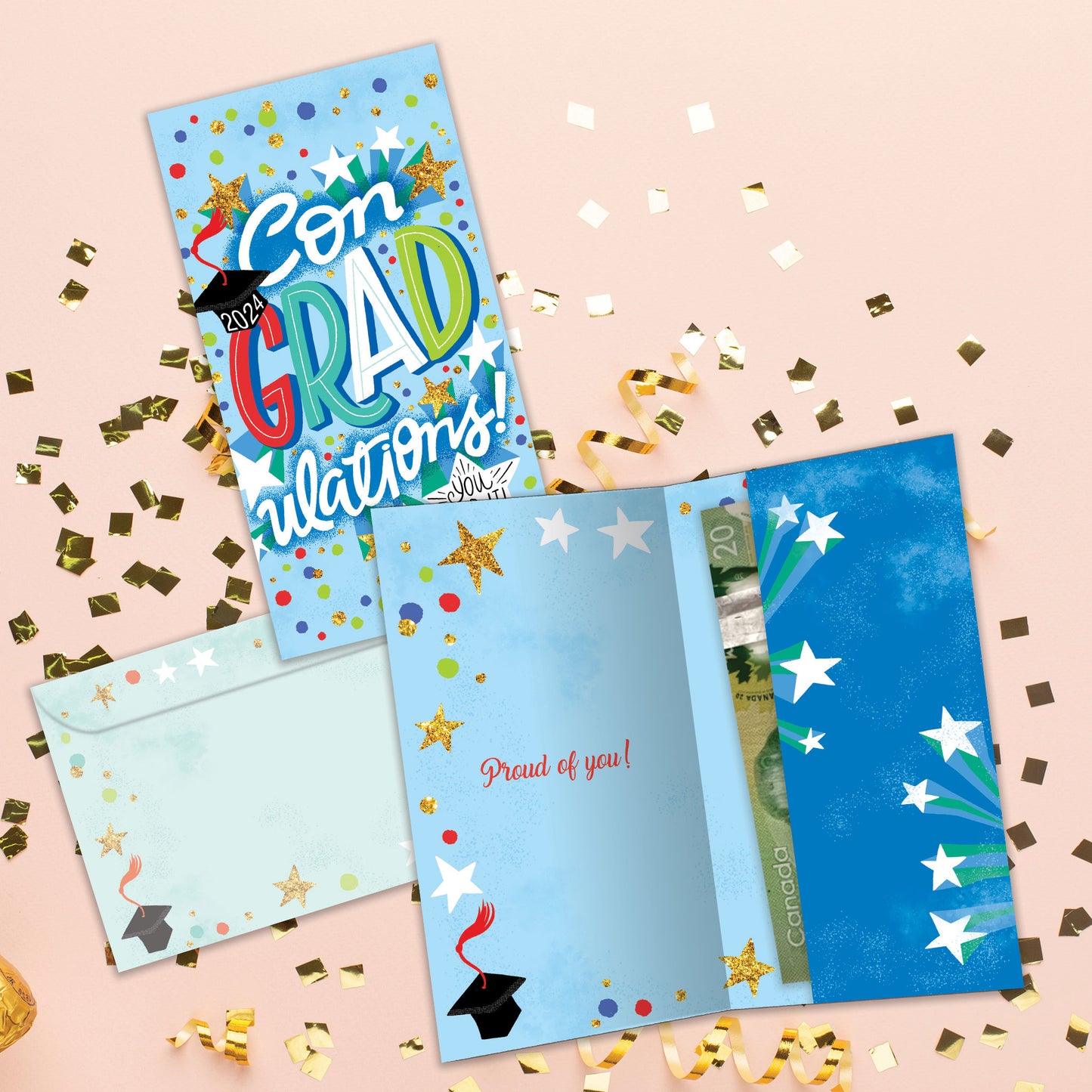 Proud Of You Graduation Money Holder Card