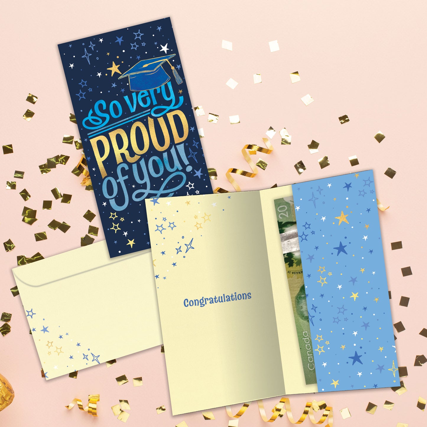 Proud Of You Graduation Money Holder Card