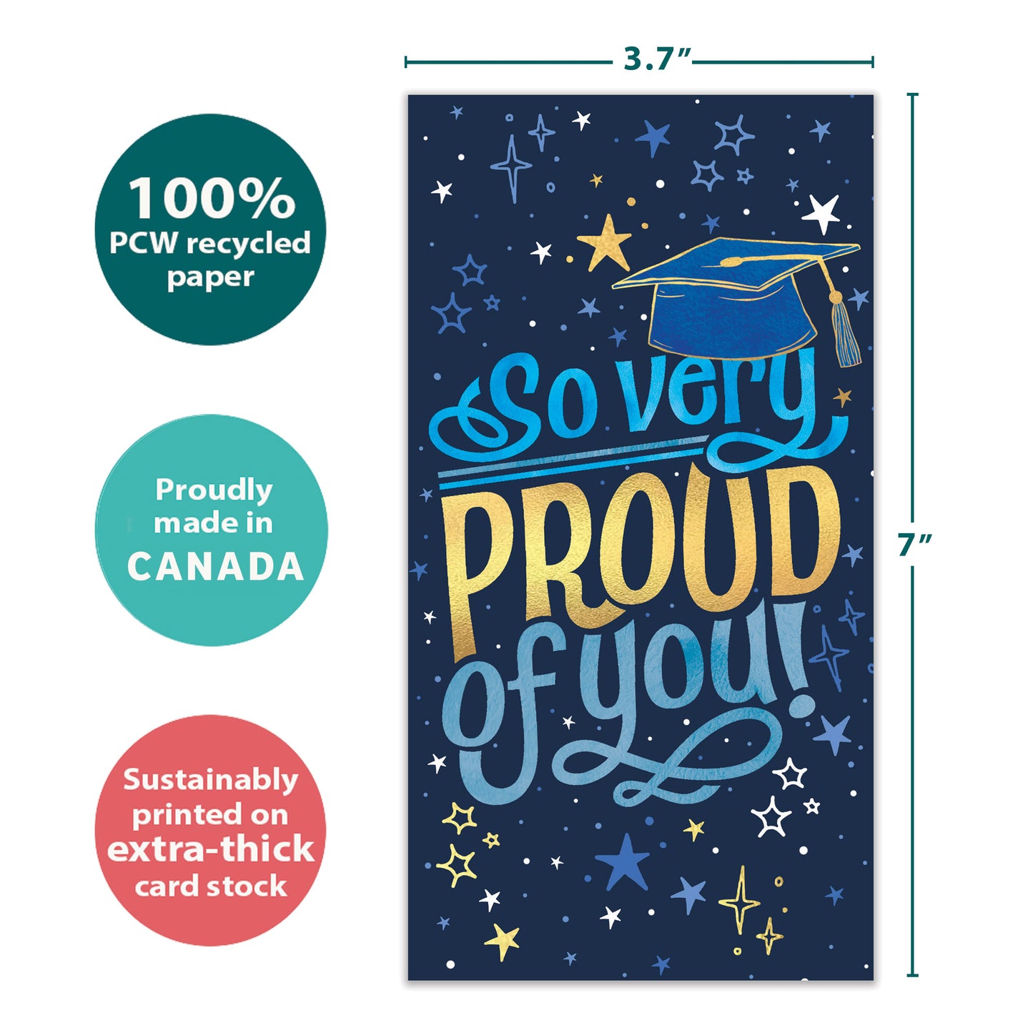 Proud Of You Graduation Money Holder Card