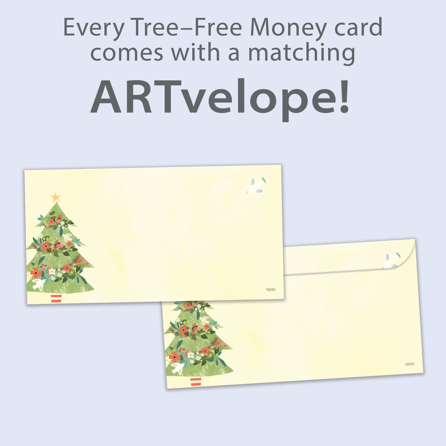 Merry Tree Christmas Money Holder Card
