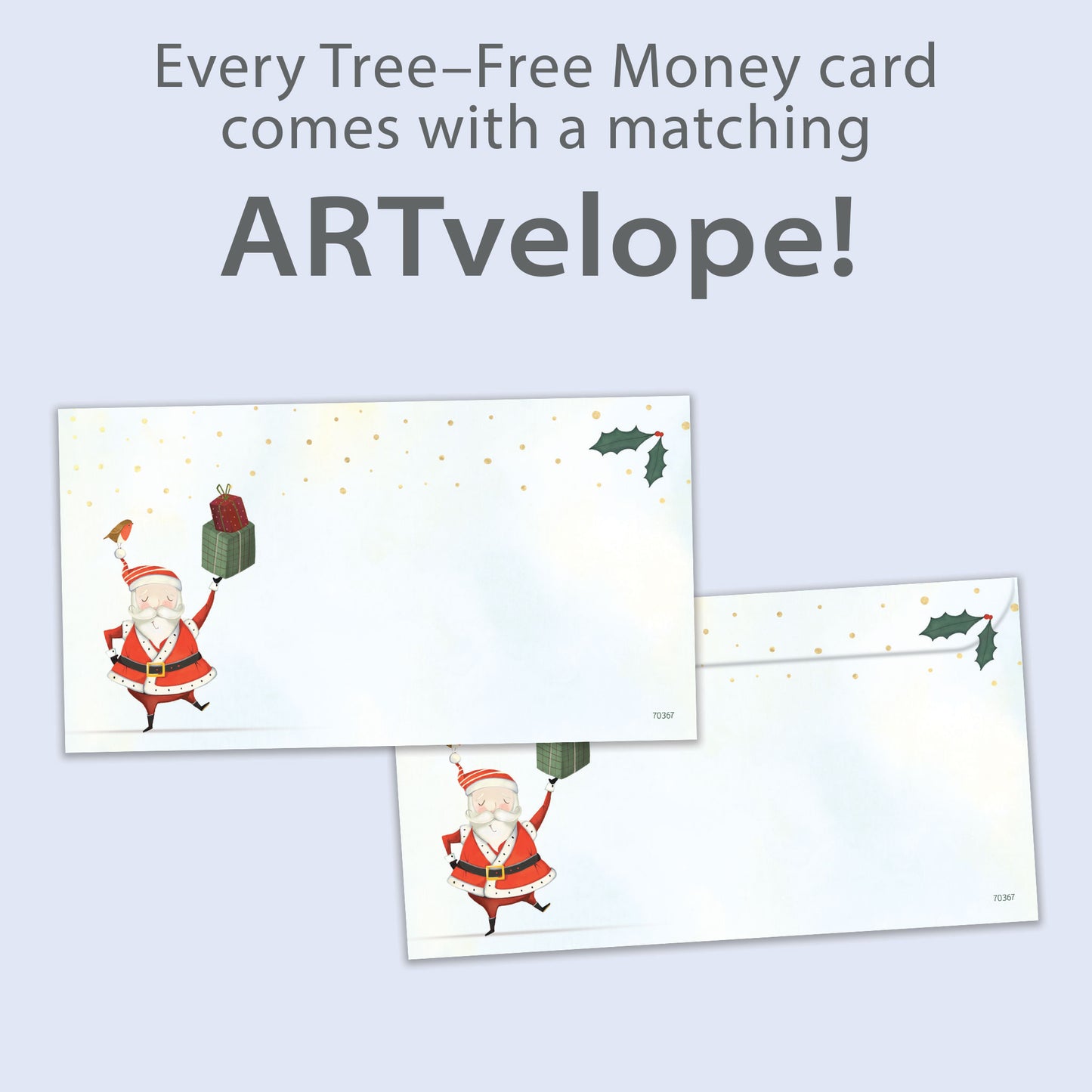 Ho Ho Ho Christmas Money Holder Card