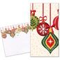 Festive Ornaments Christmas Money Holder Card