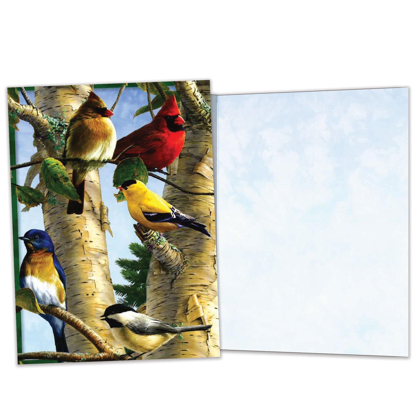 Carte Toutes les occasions Oiseaux Chanteurs