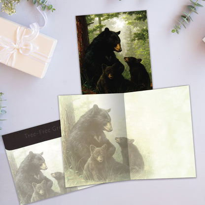 Carte Toutes les occasions Famille d'ours
