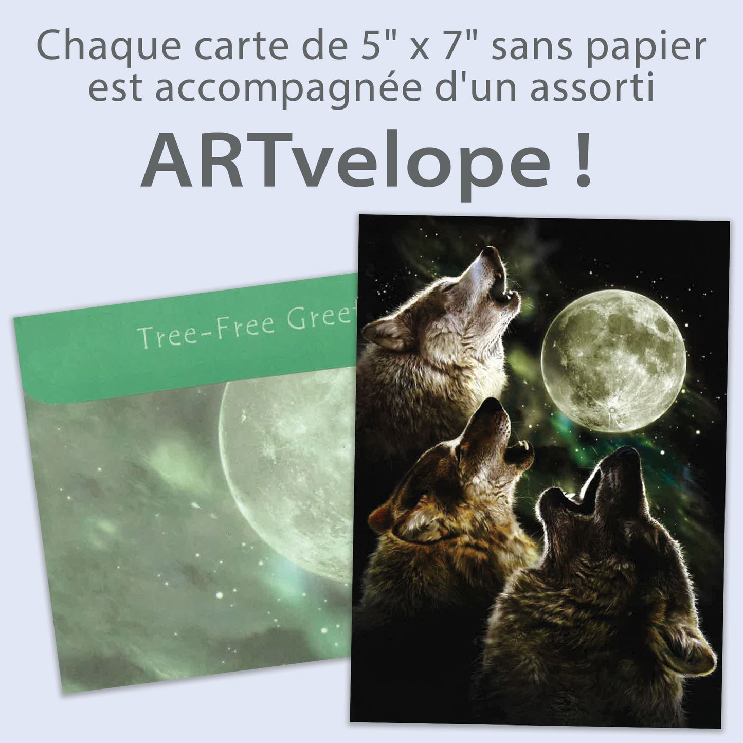 Carte Toutes les occasions Trois Loups