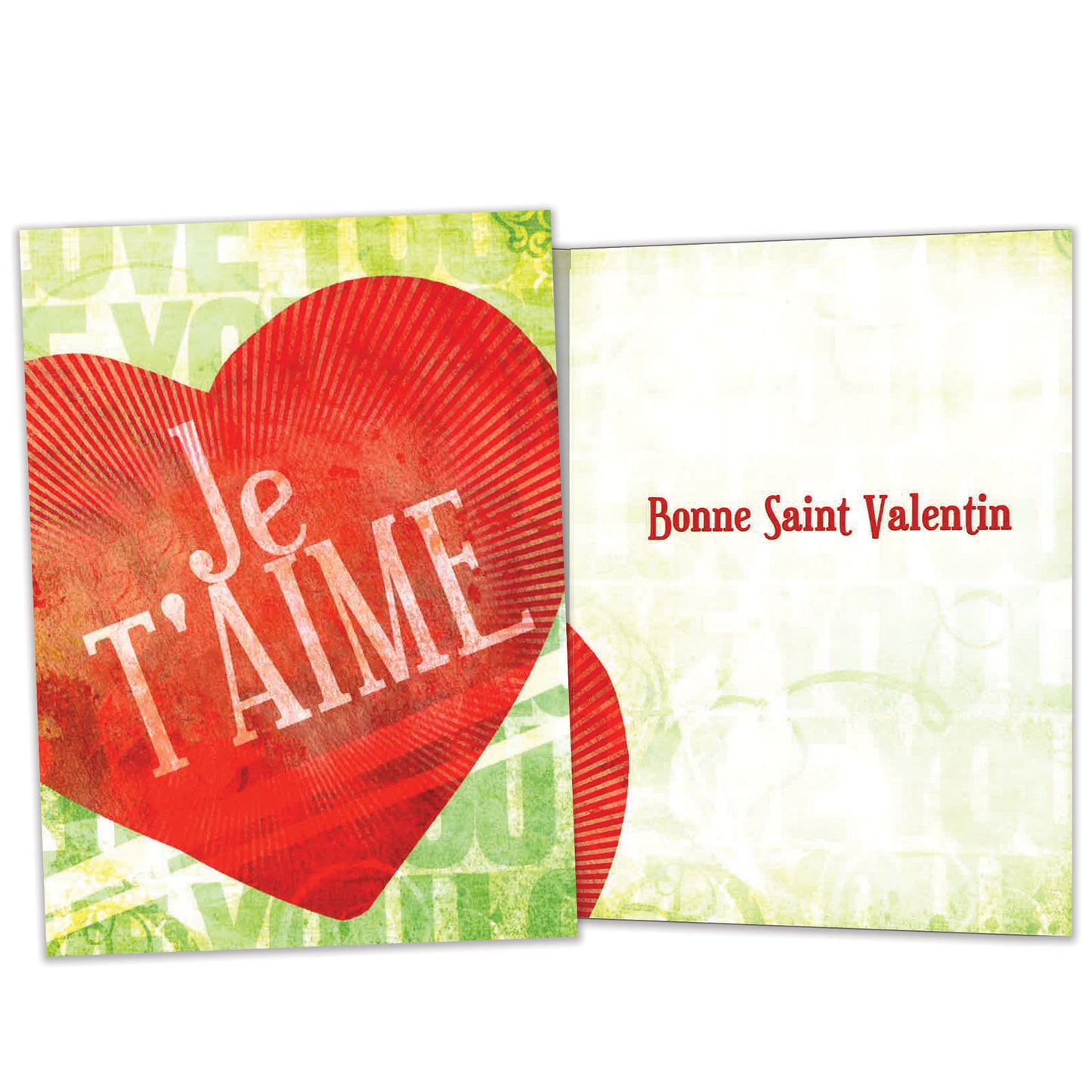 Carte Amour-Amitié Je t'aime