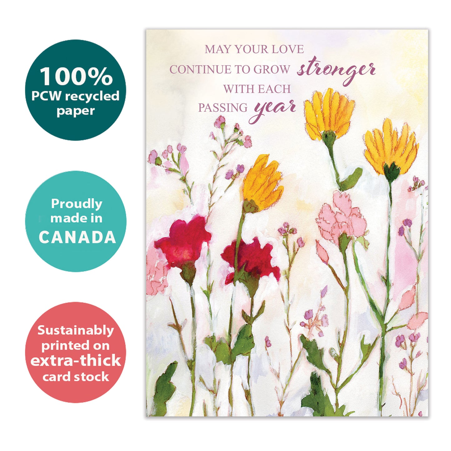 Stronger Love Anniversary Card