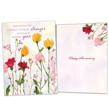 Stronger Love Anniversary Card
