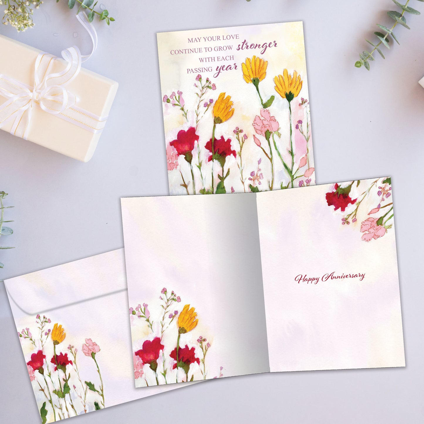 Stronger Love Anniversary Card