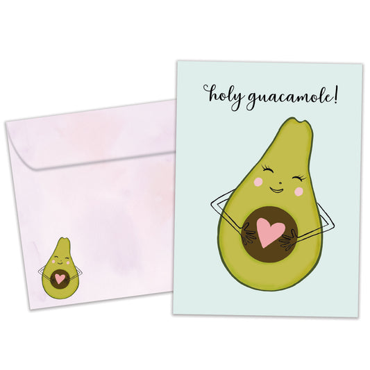 Avocado Mom New Baby Card
