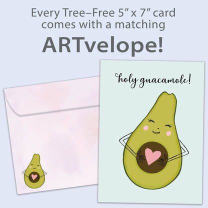 Avocado Mom New Baby Card