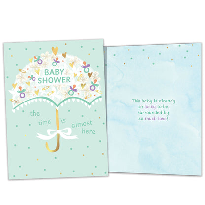 Baby Umbrella New Baby Card