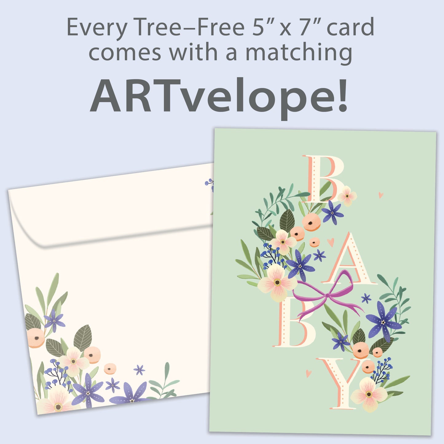 Butterfly Miracle New Baby Card