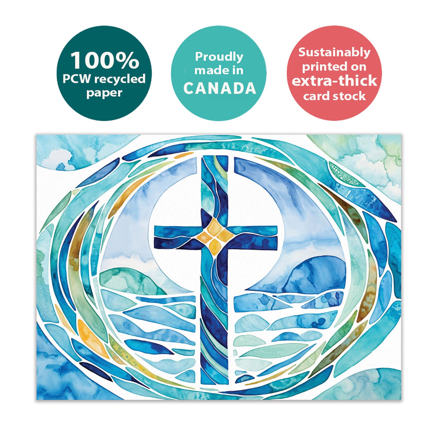 Growing Faith Baptism Card