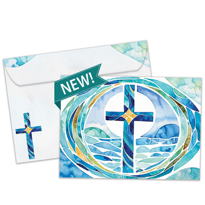 Growing Faith Baptism Card