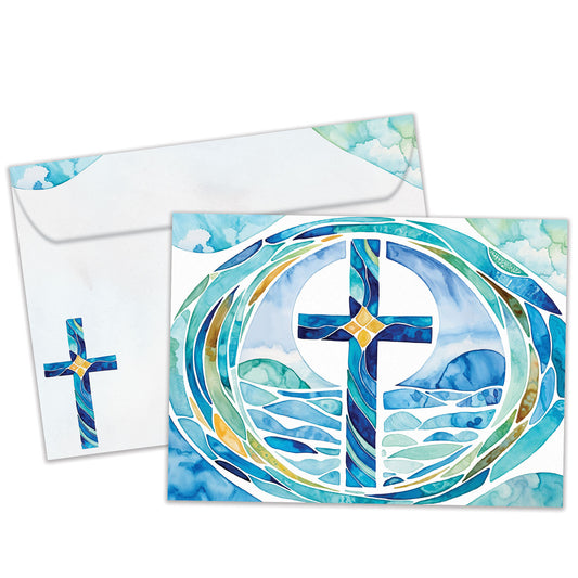 Growing Faith Baptism Card