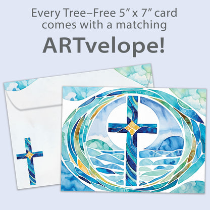 Growing Faith Baptism Card