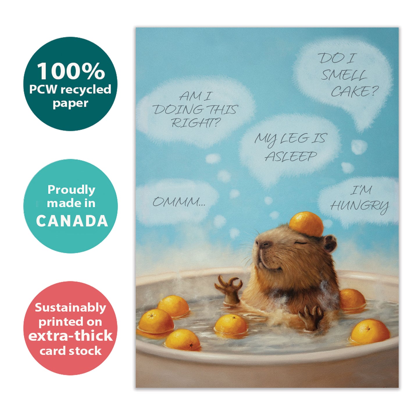 Relax and Chill Birthday Card
