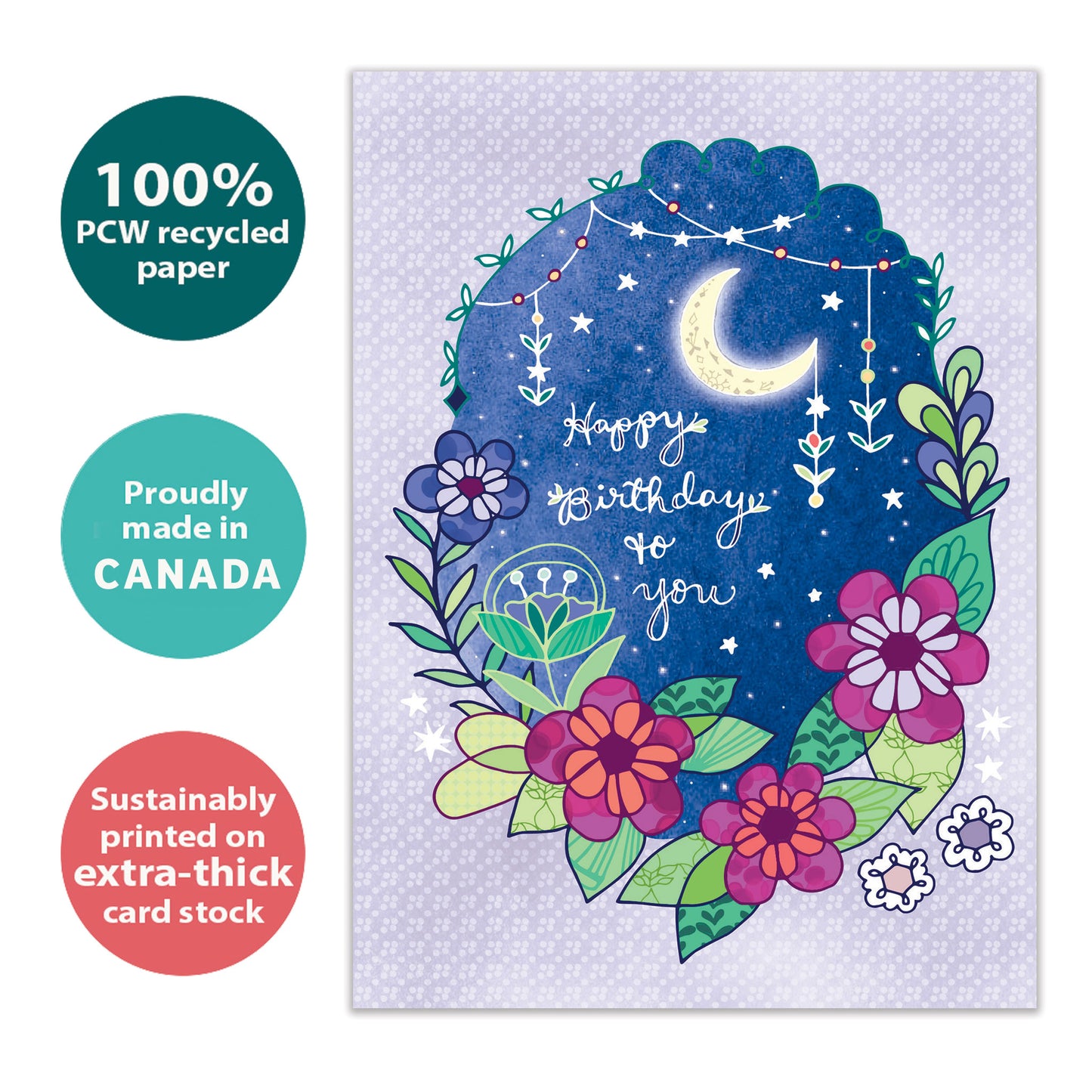 Celestial Magic Birthday Card