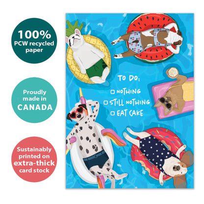 To Do List Birthday Card