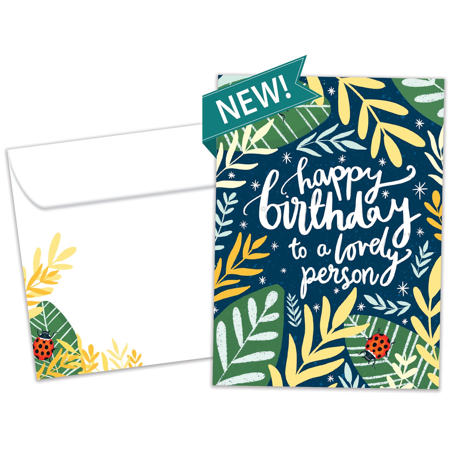 Wonderful Ladybugs Birthday Card