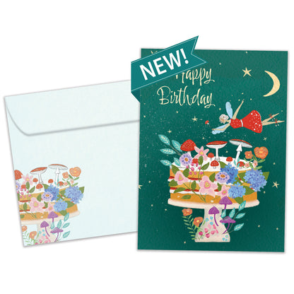 Fairy Dust Cake Birthday Card