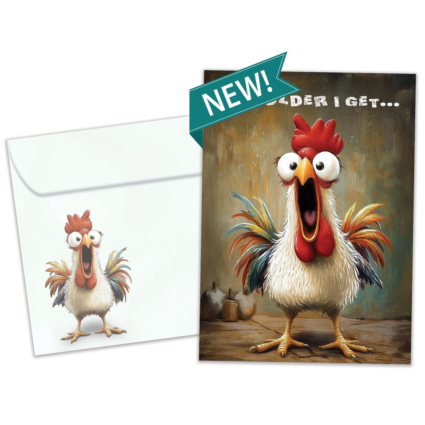 Wake Up and Scream Birthday Card