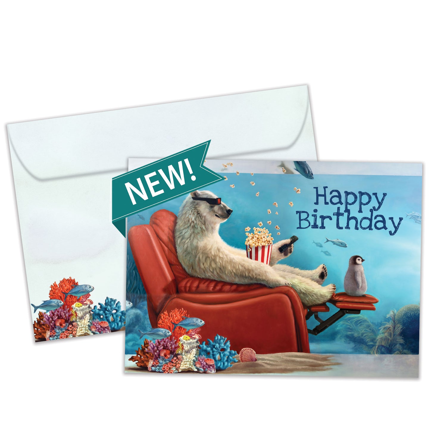 Kick Back Birthday Card