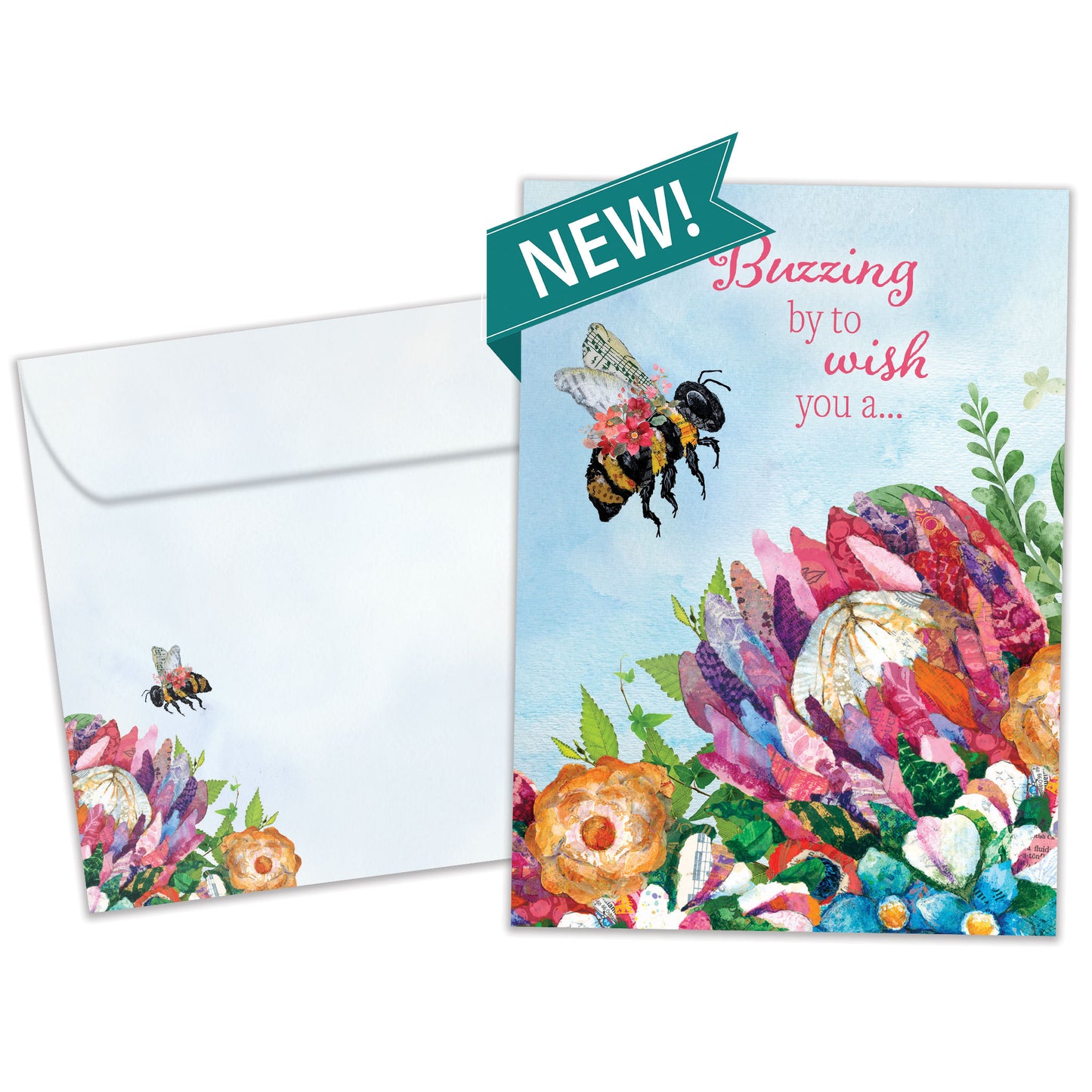 Sweet Bee Birthday Card