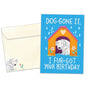 Doghouse Puppy Belated Birthday Card