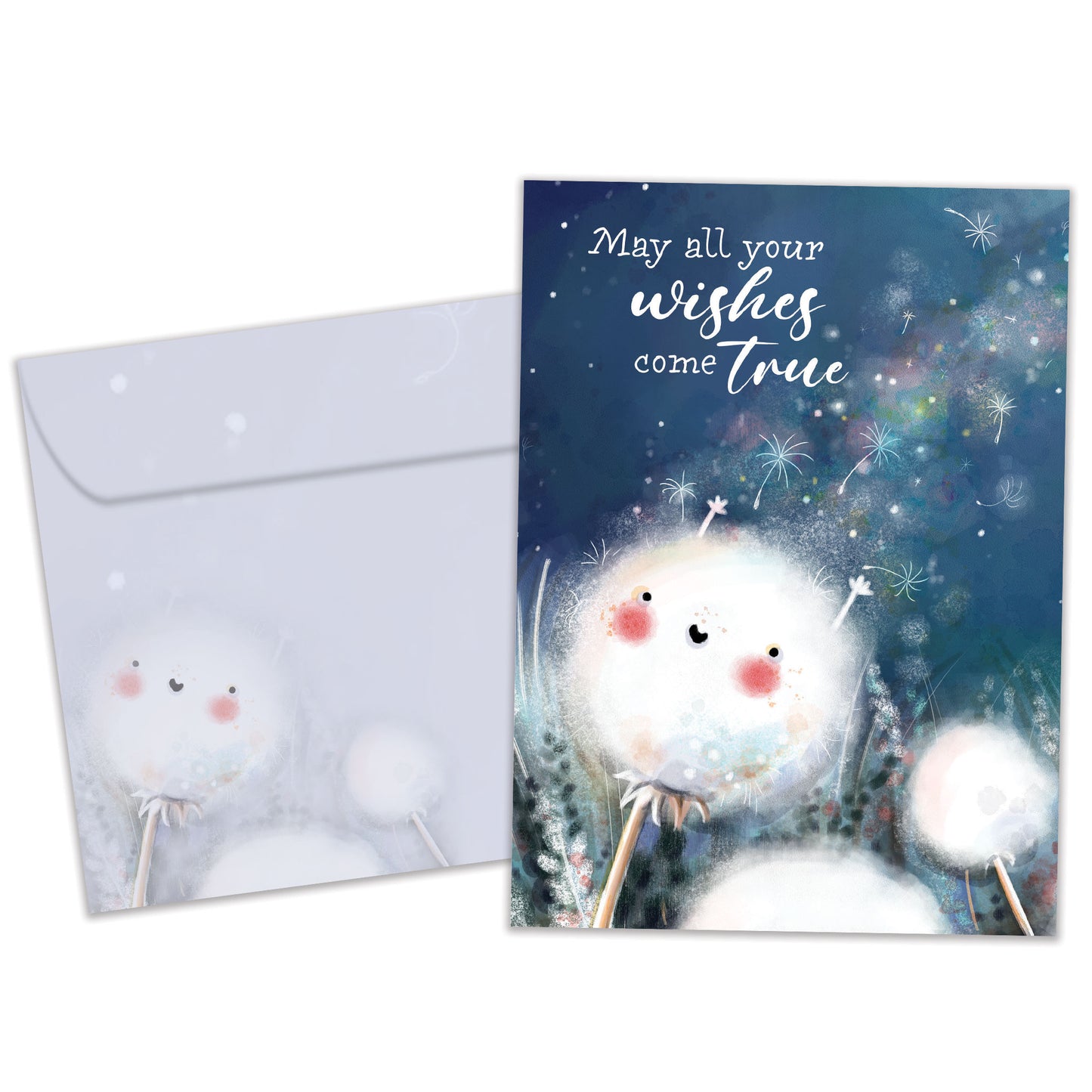 Dandelion Wishes Birthday Card