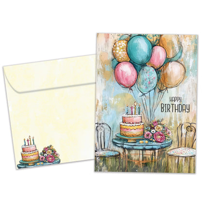 Joy Celebration Birthday Card