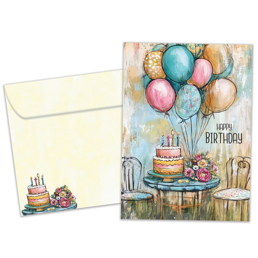 Joy Celebration Birthday Card