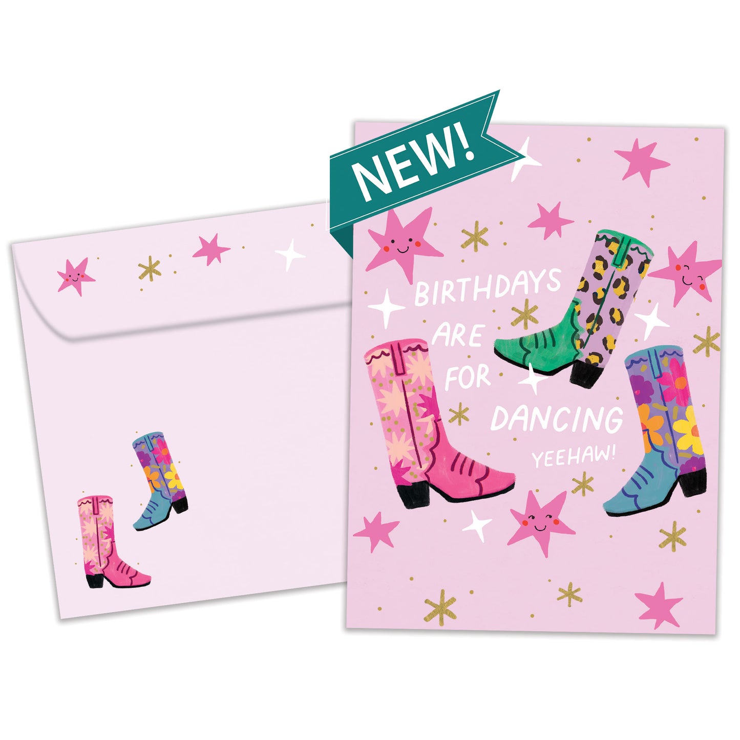 Yeehaw Birthday Card