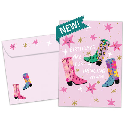 Yeehaw Birthday Card