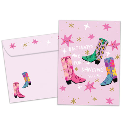 Yeehaw Birthday Card