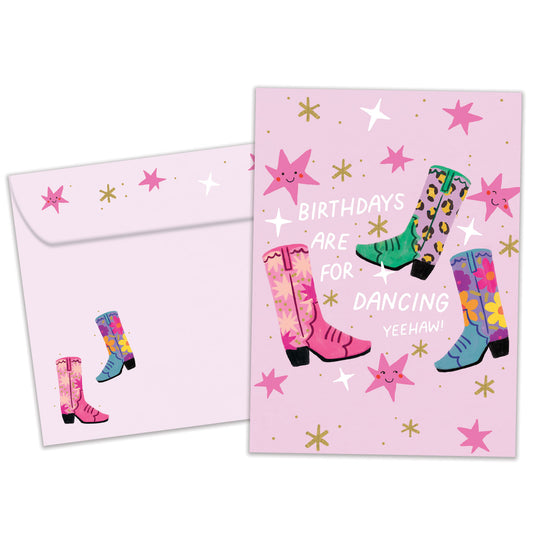 Yeehaw Birthday Card