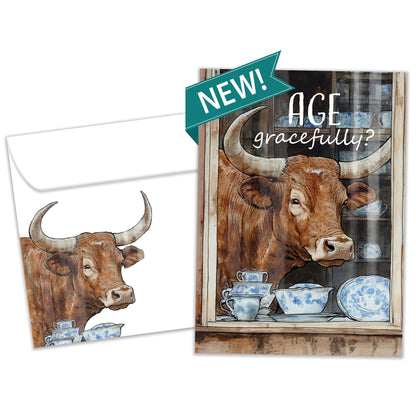 Age Gracefully Birthday Card