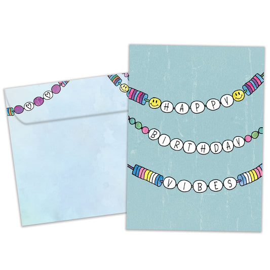 Friendship Bracelet Birthday Card