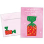 Strawberry Candy Birthday Card
