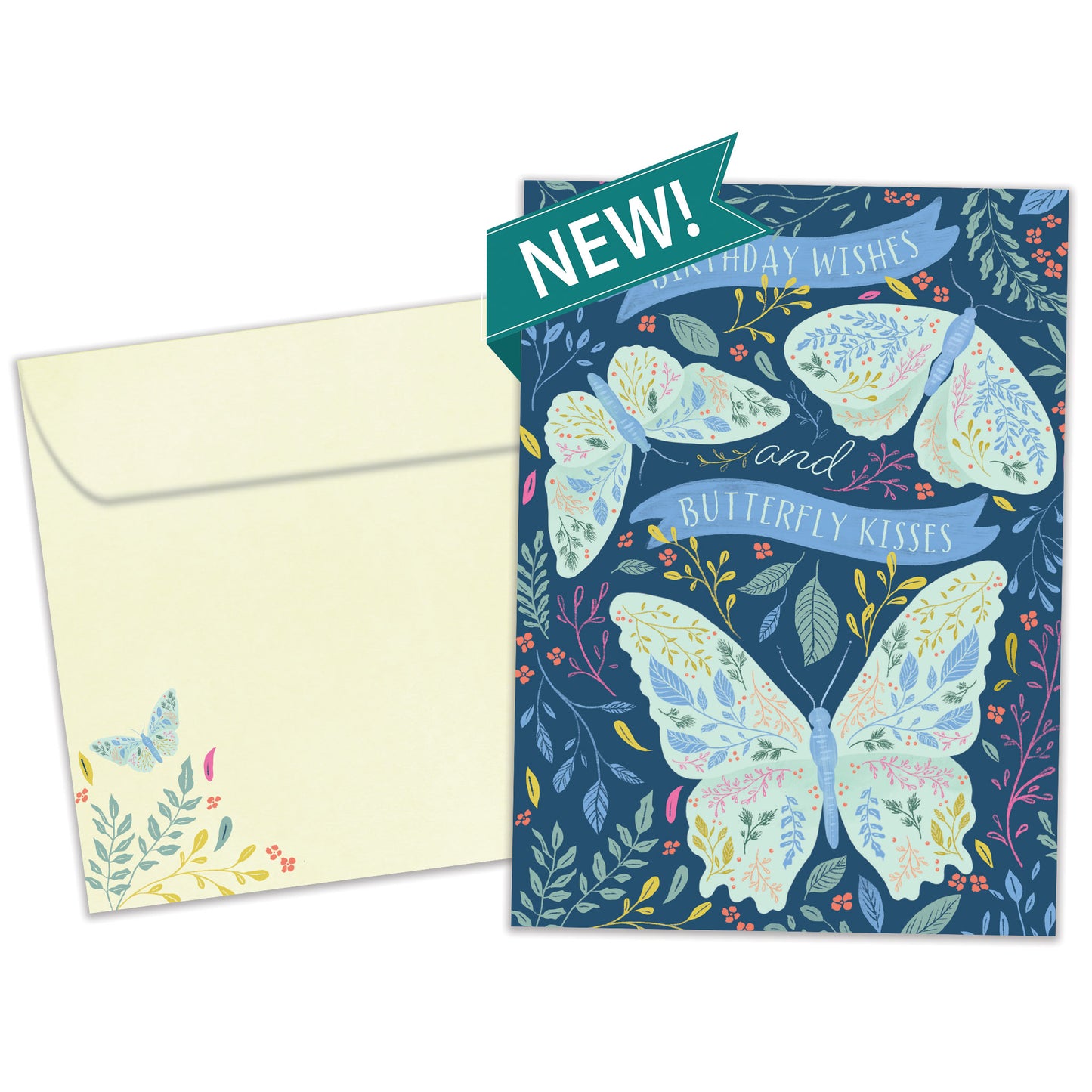 Butterfly Wishes Birthday Card