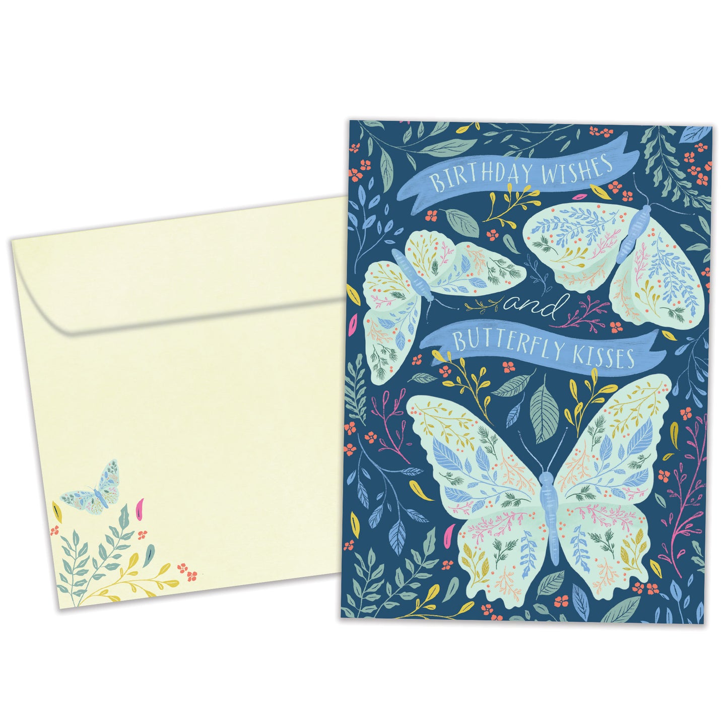 Butterfly Wishes Birthday Card