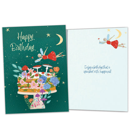 Fairy Dust Cake Birthday Card